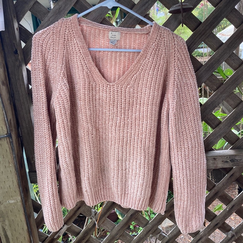 Chenille sweater